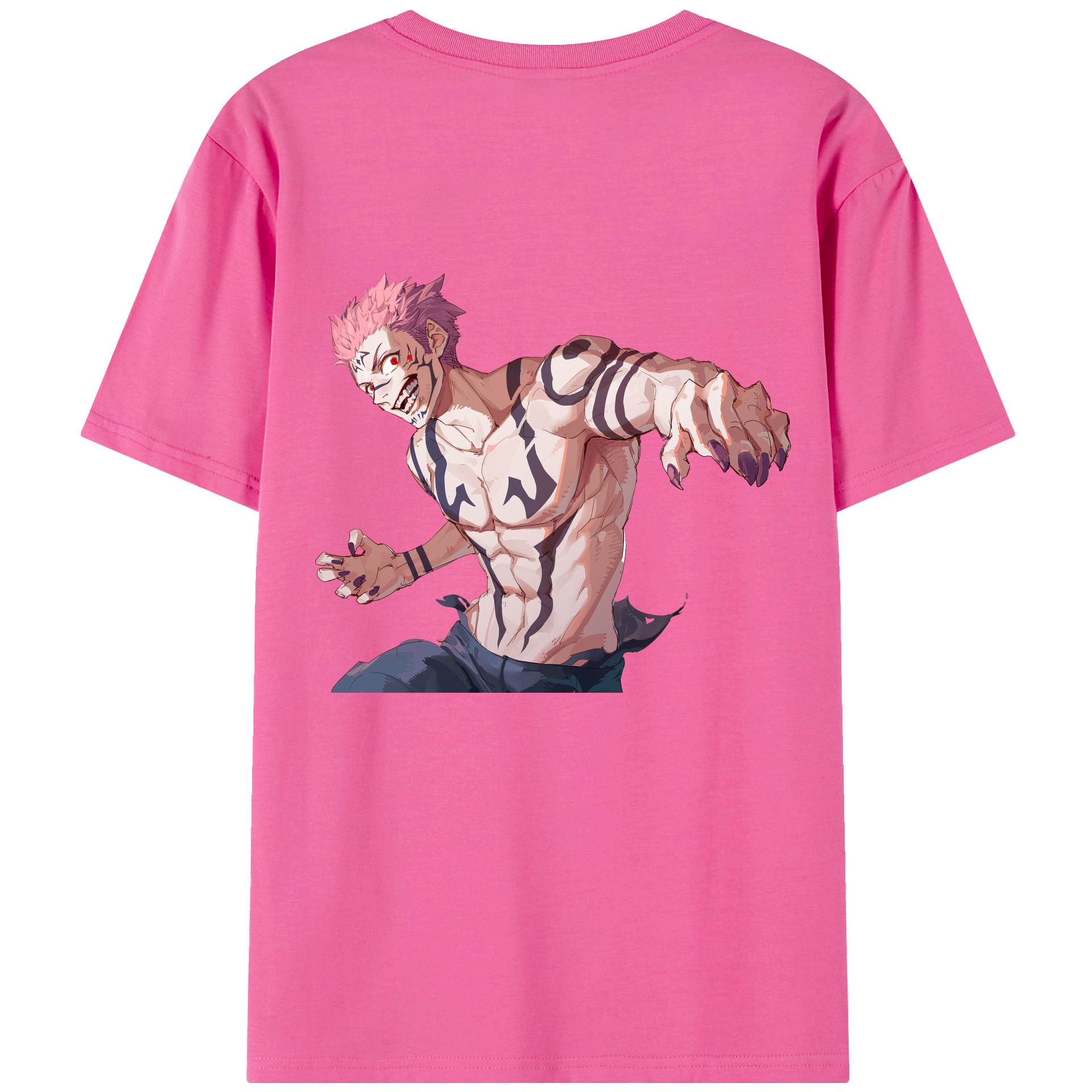 （画像用） 呪術廻戦 Jujutsu Kaisen レディース半袖Tシャツ(バックプリント)
